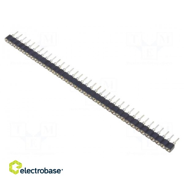Socket: integrated circuits | SIL36 | Pitch: 2.54mm | precision | THT
