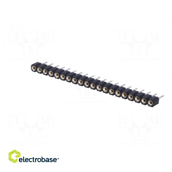 Socket: integrated circuits | SIL20 | Pitch: 2.54mm | precision | THT image 2