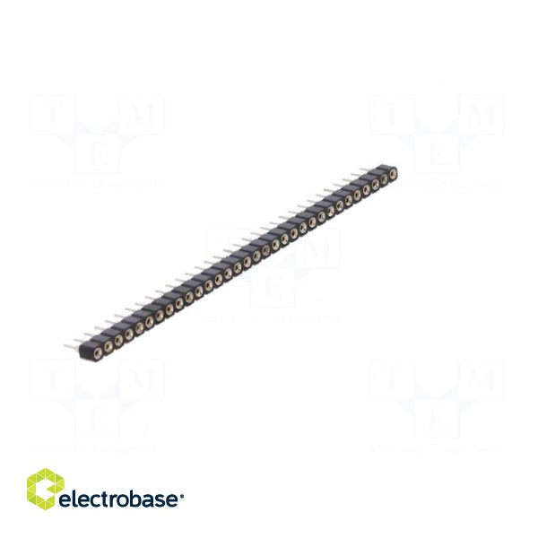 Socket: integrated circuits | SIL32 | Pitch: 2.54mm | precision | THT фото 8