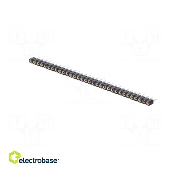 Socket: integrated circuits | SIL32 | Pitch: 2.54mm | precision | THT фото 2