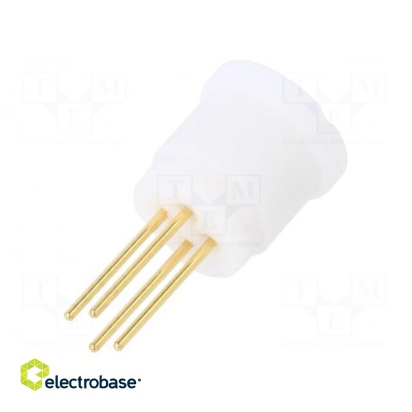 Socket: transistors | PIN: 4 | TO18 | THT | gold-plated | PTFE paveikslėlis 2
