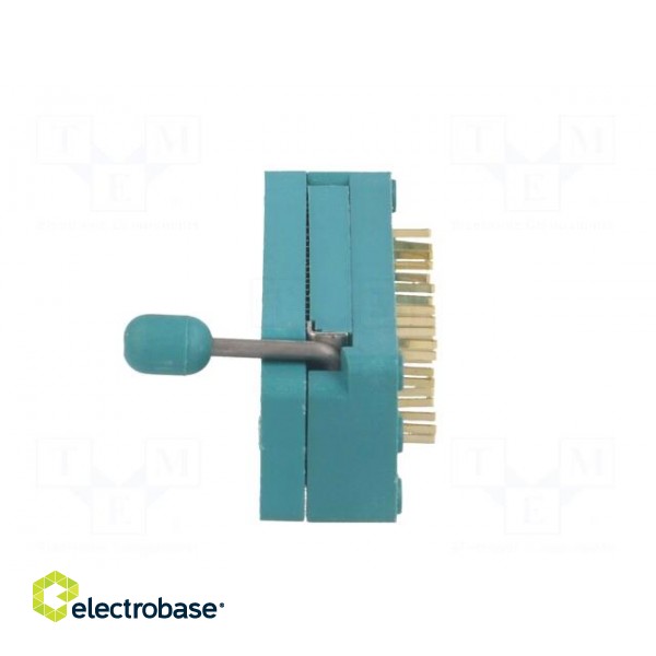 Socket: DIP | ZIF | PIN: 24 | 7.62mm | demountable | -40÷105°C | THT | 50VDC paveikslėlis 5
