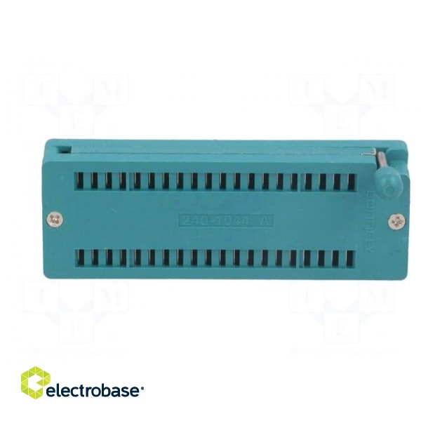 Socket: integrated circuits | ZIF | DIP40 | 15.24mm | THT | demountable image 3