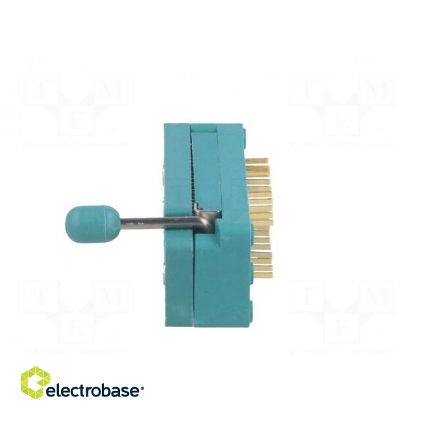 Socket: DIP | ZIF | PIN: 20 | 7.62mm | demountable | -40÷105°C | THT | 50VDC image 5