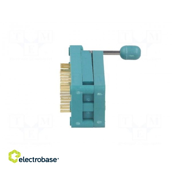 Socket: DIP | ZIF | PIN: 20 | 7.62mm | demountable | -40÷105°C | THT | 50VDC image 9