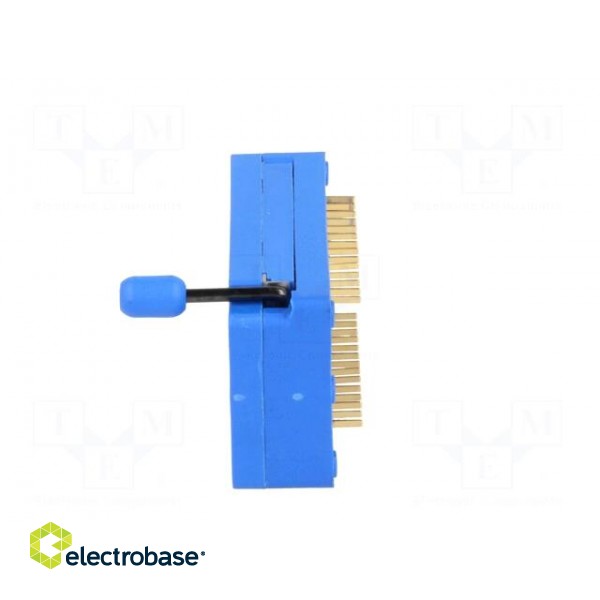 Socket: DIP | ZIF | PIN: 28 | 15.24mm | demountable | -25÷70°C | THT | 50VDC image 5