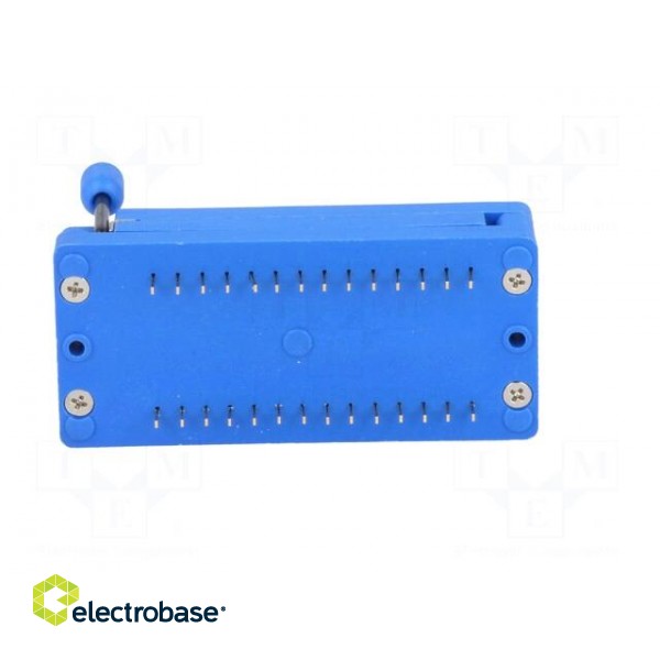 Socket: integrated circuits | ZIF | DIP28 | 15.24mm | THT | demountable image 7