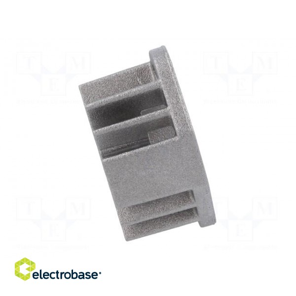 Heatsink: cast | grilled | TO3 | natural | L: 40mm | W: 27mm | H: 19.1mm image 3
