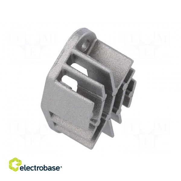 Heatsink: cast | grilled | TO3 | natural | L: 40mm | W: 27mm | H: 19.1mm image 8