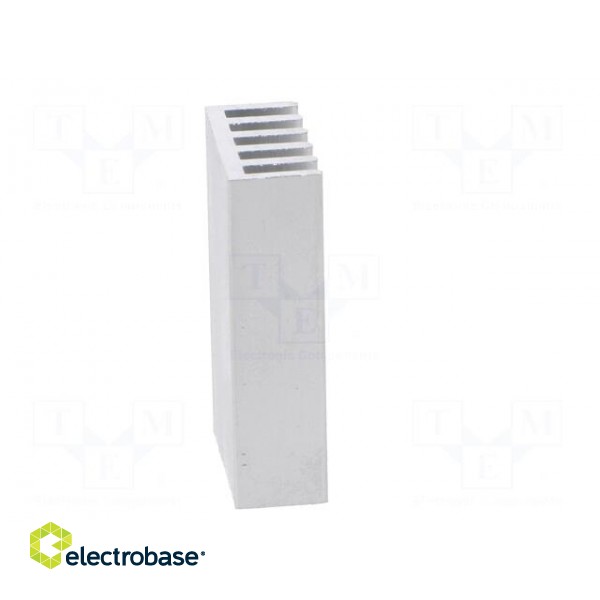 Heatsink: extruded | grilled | natural | L: 37.5mm | W: 21mm | H: 10mm image 7
