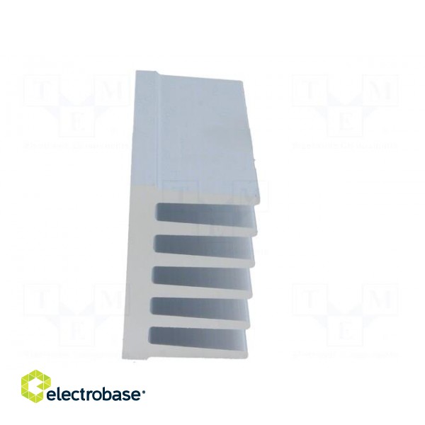Heatsink: extruded | grilled | natural | L: 75mm | W: 36.8mm | H: 25mm image 7