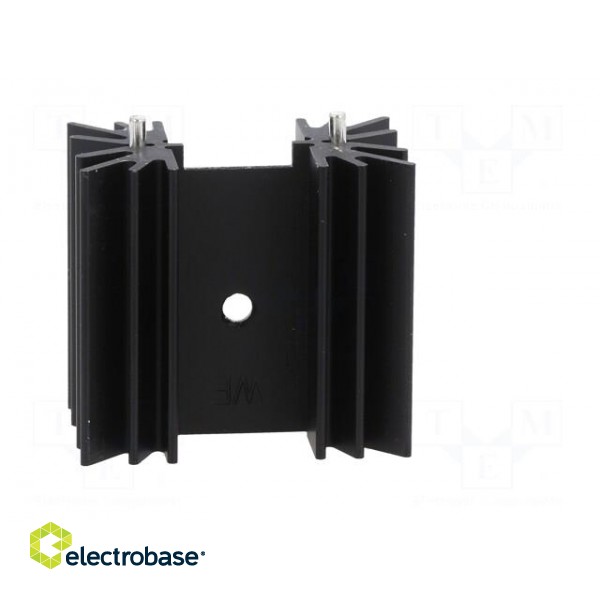 Heatsink: extruded | H | TO218,TO220,TO247 | black | L: 41.9mm | 3.3°C/W фото 9