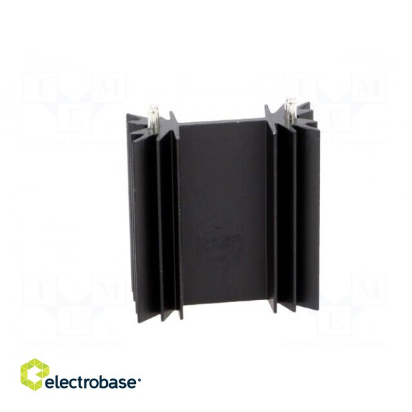 Heatsink: extruded | H | TO202,TO218,TO220,TOP3 | black | L: 38.1mm image 5