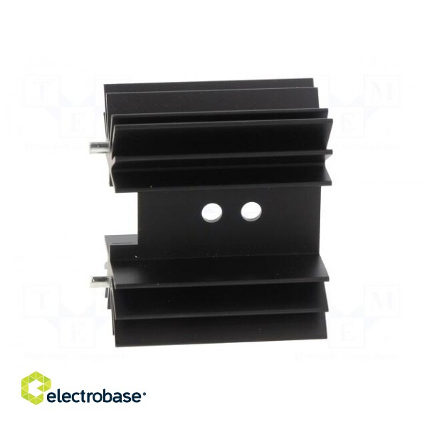 Heatsink: extruded | TO218,TO220,TO247 | black | L: 25mm | W: 41.6mm image 9