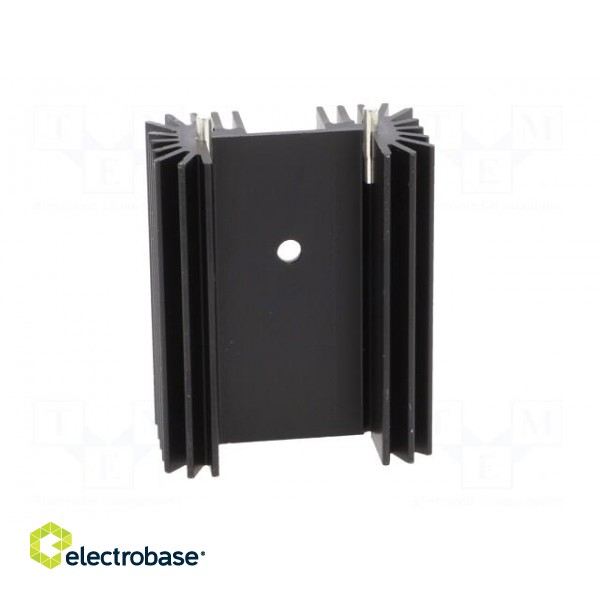 Heatsink: extruded | TO218,TO220,TO247 | black | L: 25mm | W: 42mm | R image 9
