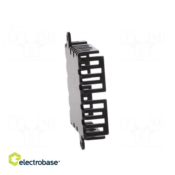Heatsink: extruded | TO220 | black | L: 44mm | W: 44mm | H: 1.5mm | anodized image 7