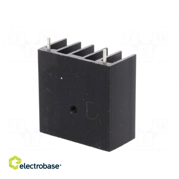 Heatsink: extruded | TO220,TO247 | black | L: 30mm | W: 30mm | H: 15mm image 6
