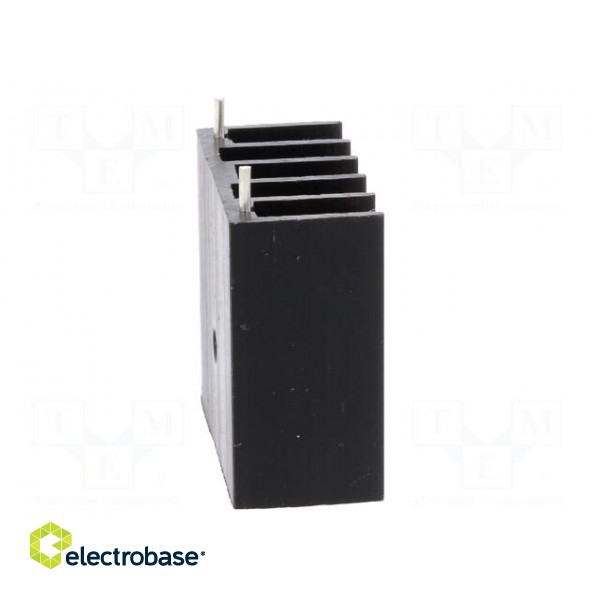 Heatsink: extruded | TO220,TO247 | black | L: 30mm | W: 30mm | H: 15mm image 7