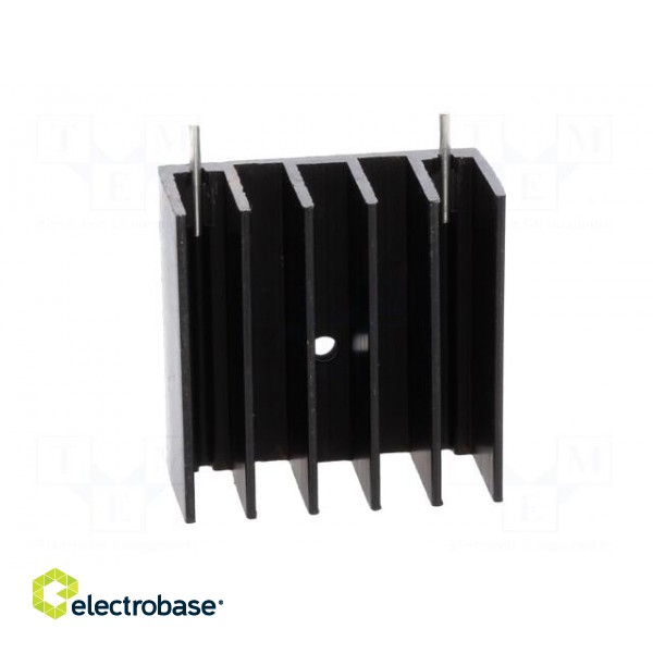 Heatsink: extruded | TO220,TO247 | black | L: 30mm | W: 30mm | H: 15mm image 9