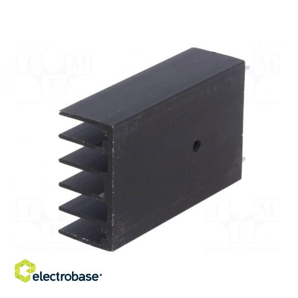 Heatsink: extruded | TO220,TO247 | black | L: 50mm | W: 30mm | H: 15mm image 4