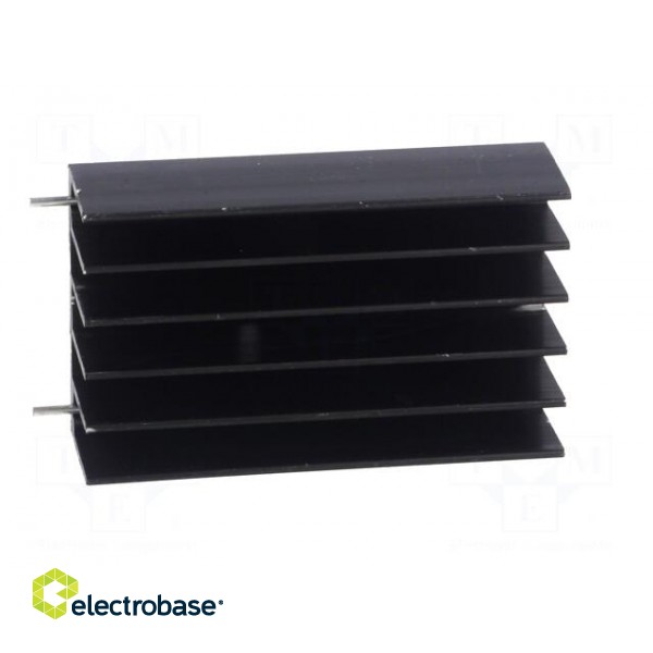 Heatsink: extruded | TO220,TO247 | black | L: 50mm | W: 30mm | H: 15mm image 9