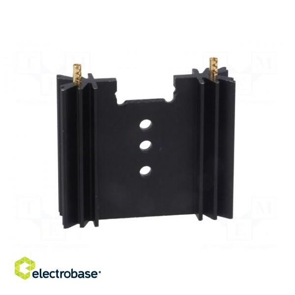 Heatsink: extruded | TO220,TO3P | black | L: 38.1mm | W: 45mm | H: 12.7mm image 9