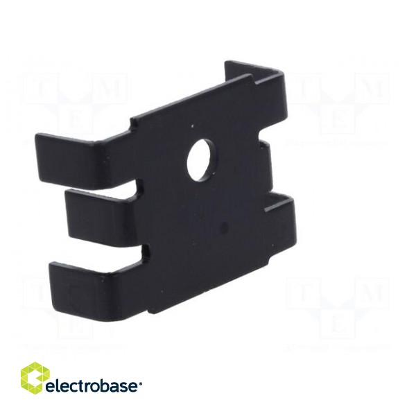 Heatsink: extruded | U | TO3,TO32,TO66,TO9 | black | L: 18mm | W: 25.4mm фото 4