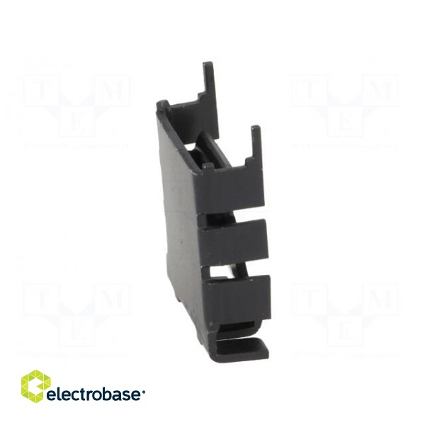Heatsink: moulded | TO218,TO220 | black | L: 25.4mm | W: 25mm | H: 8.3mm image 7