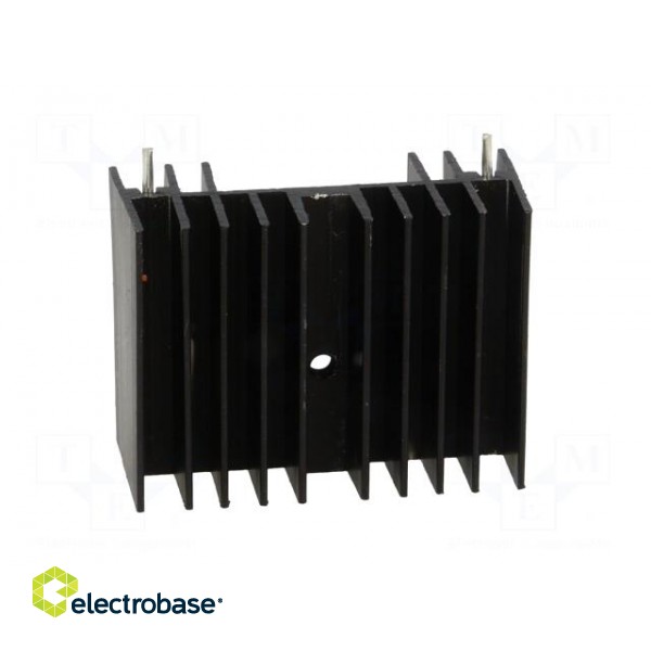 Heatsink: moulded | TO220,TO247 | black | L: 30mm | W: 40mm | H: 20mm image 5