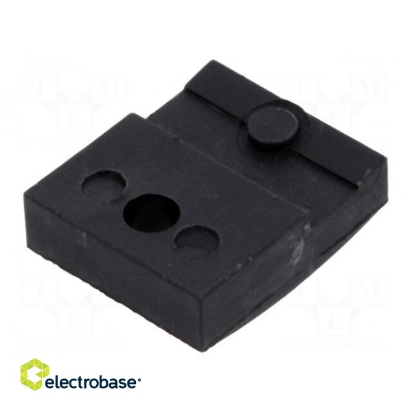 Clamping part for transistors | TO218 | Colour: black image 1