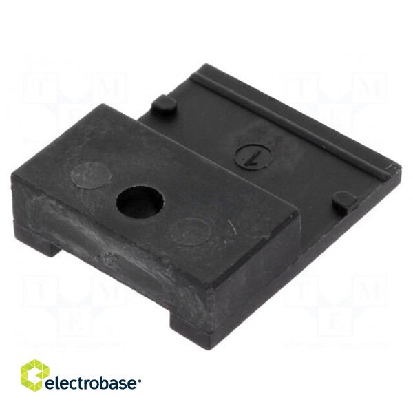 Clamping part for transistors | TO247 | Colour: black фото 1