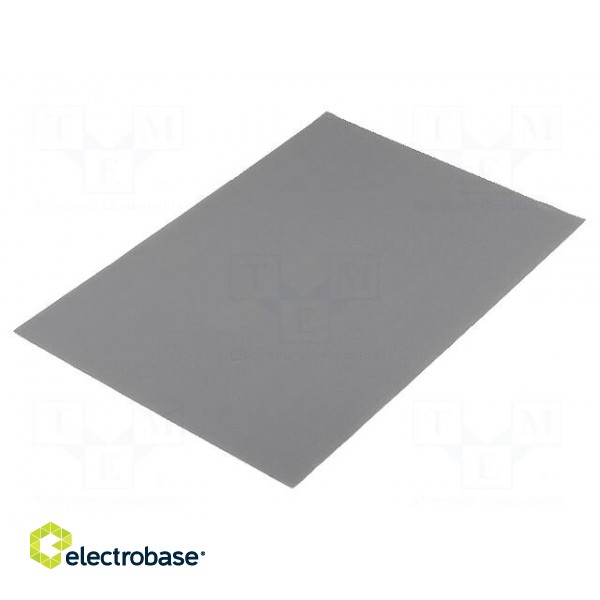Heat transfer pad: gel | L: 300mm | W: 200mm | Thk: 0.5mm | 1.5W/mK