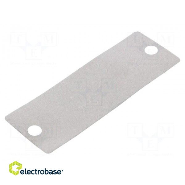 Heat transfer pad: graphite | L: 92mm | W: 32mm | Thk: 0.2mm | 20W/mK