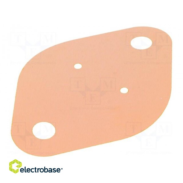 Heat transfer pad: Kapton | TO3 | 0.15K/W | L: 42mm | W: 29mm | UL94V-0