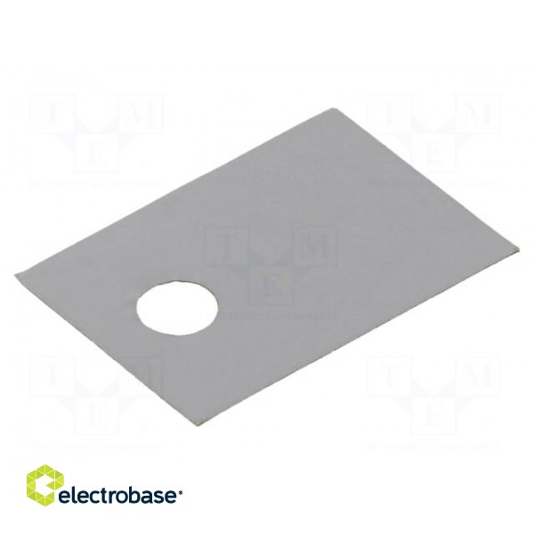 Heat transfer pad: silicone