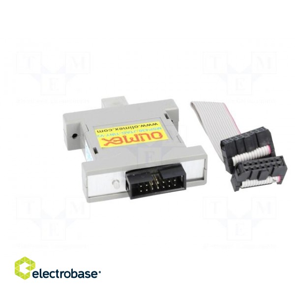 Programmer: microcontrollers | DSP TI | USB | JTAG,USB B | 50x40mm image 5