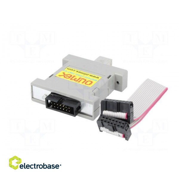 Programmer: microcontrollers | DSP TI | USB | JTAG,USB B | 50x40mm image 6
