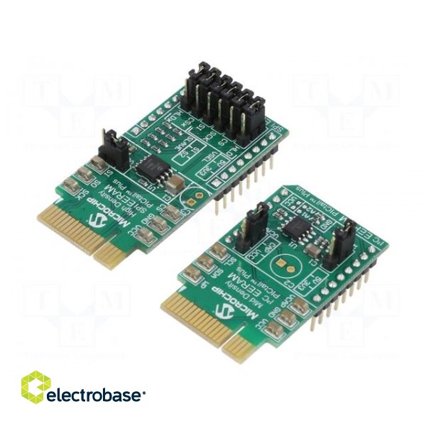 Dev.kit: Microchip | Components: 47C04,47L16 | 2 PICtail boards