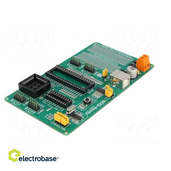 Dev.kit: Microchip 8051 | Series: AT89 | prototype board image 6
