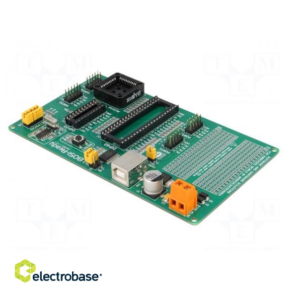 Dev.kit: Microchip 8051 | Series: AT89 | prototype board image 8