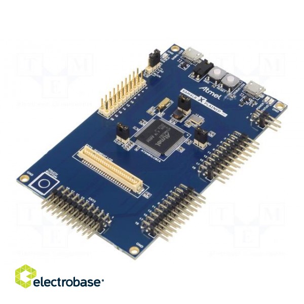 Dev.kit: Microchip ARM | Family: SAM4L | prototype board image 1
