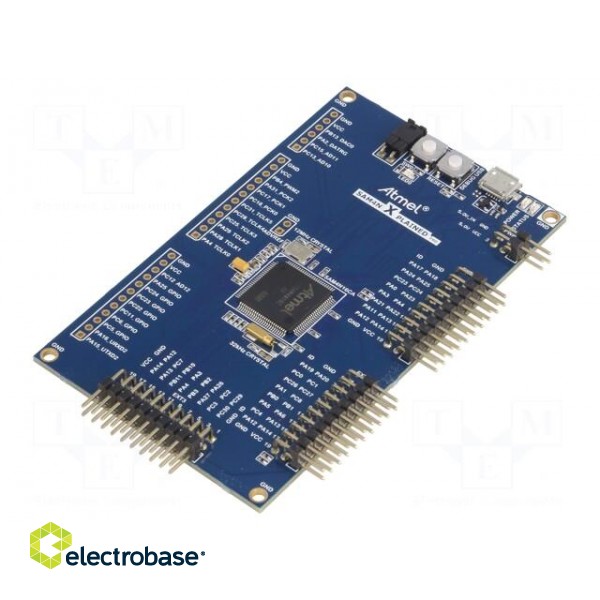 Dev.kit: Microchip ARM | Family: SAM4N | powered from USB port фото 5