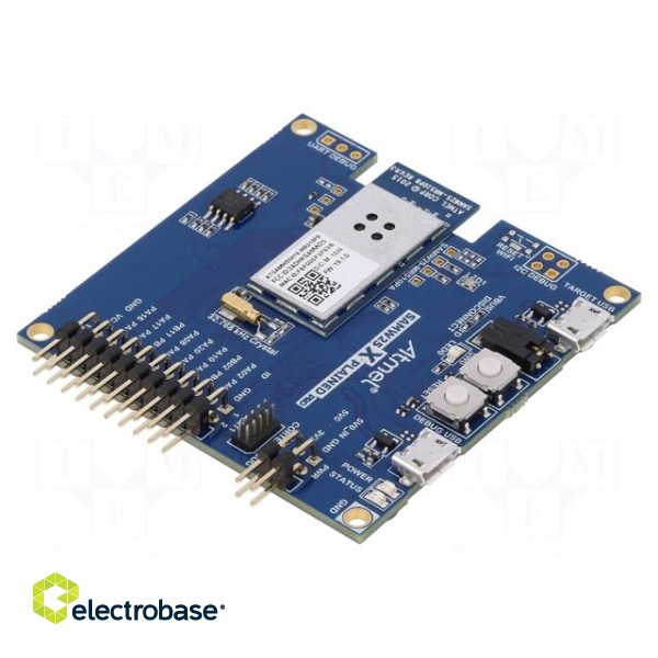 Dev.kit: Microchip ARM | Family: SAMW | prototype board paveikslėlis 1