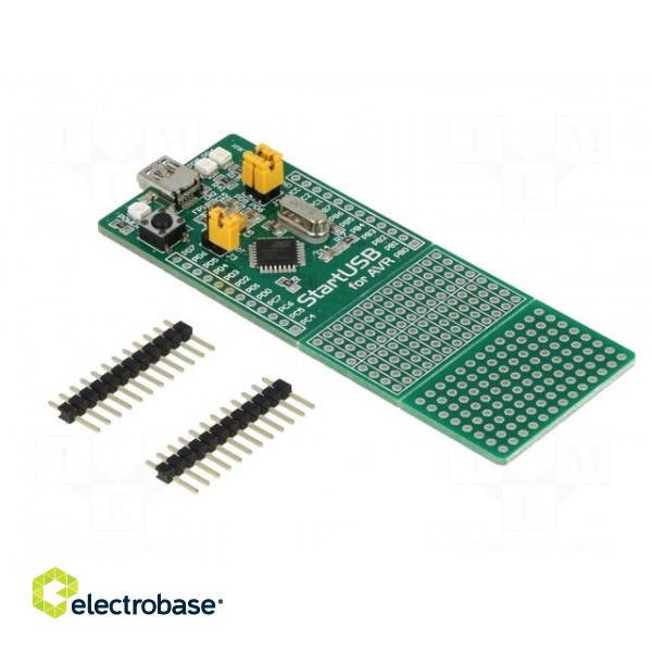 Dev.kit: Microchip AT90 | Series: AT90 | prototype board фото 4