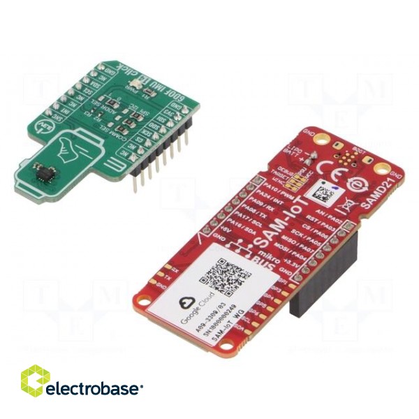 Dev.kit: Microchip | ATSAMD21 | prototype board,extension board image 1