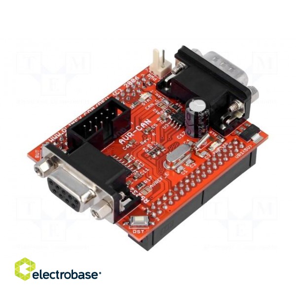 Dev.kit: Microchip AVR | Series: AT90 | prototype board фото 1