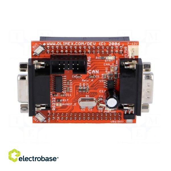 Dev.kit: Microchip AVR | Series: AT90 | prototype board paveikslėlis 3