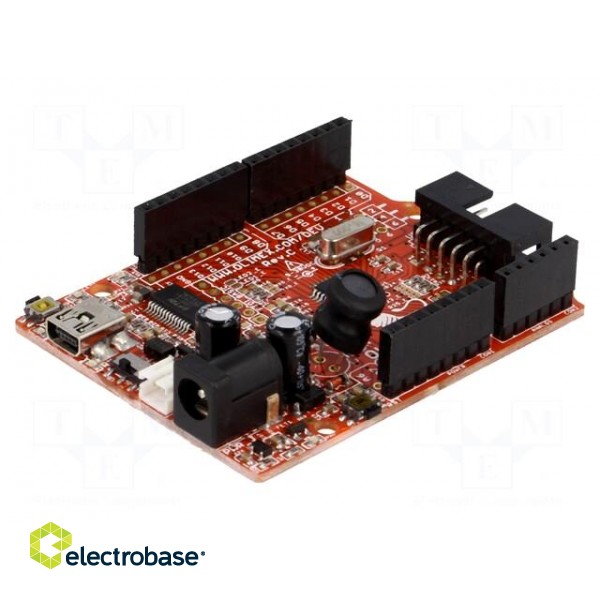 Dev.kit: Microchip AVR | ATMEGA | prototype board | Comp: ATMEGA328 paveikslėlis 1