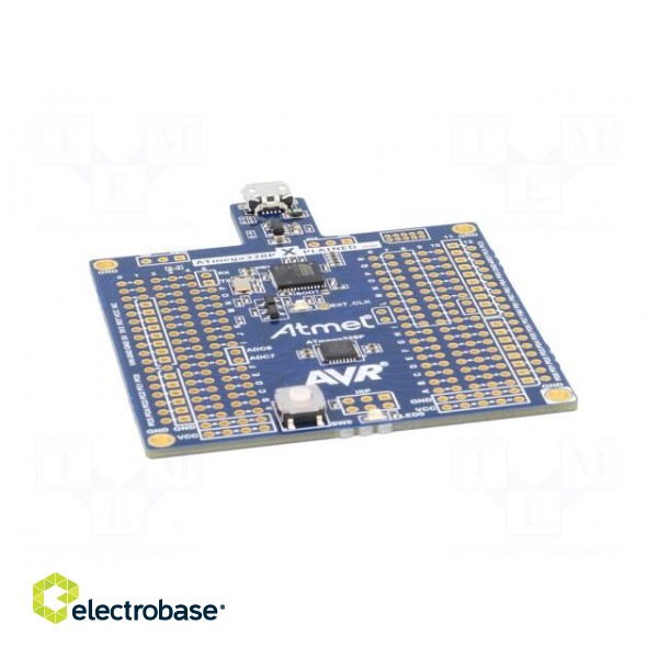 Dev.kit: Microchip AVR | Family: ATMEGA | prototype board image 9