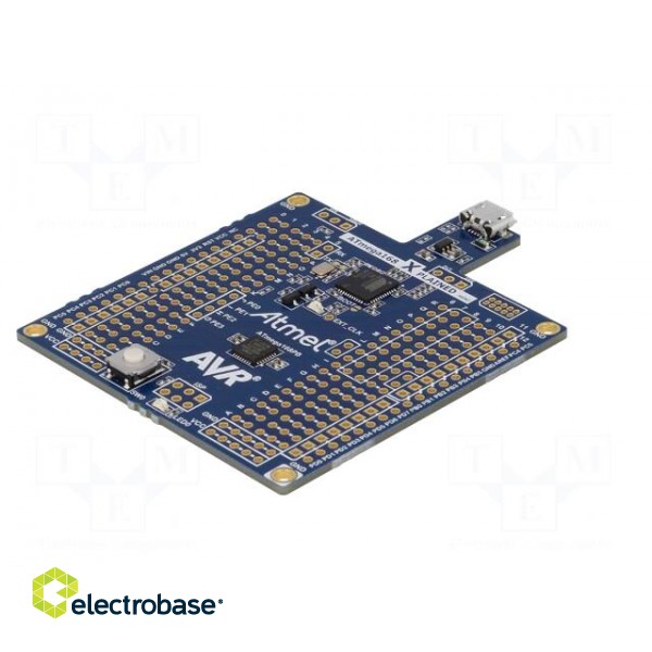 Dev.kit: Microchip AVR | ATMEGA | Xplained Mini | prototype board paveikslėlis 2